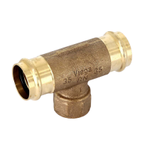 Тройник пресс-В 35х1"х35 Sanpress SC-Contur Viega 361204