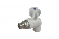 Кран для радиатора угловой верхний 25х3/4" с латунным шаром Millennium 3M42-vre-250c000