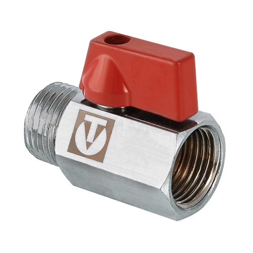 Кран шаровой VALTEC MINI 1/2" ВР/НР, флажок (VT.331.N.04)