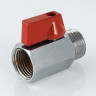Кран шаровой VALTEC MINI 1/2" ВР/НР, флажок (VT.331.N.04)