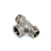 Тройник никелированный 1/2* 1/2* 1/2 НР/ВР-НР ZEISSLER, ZSr.163.0804
