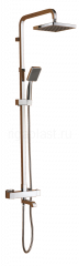 Душевая система GANZER GZ25071, с термостатом, хром