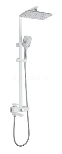 Душевая система ViEiR V393562-F, с тропическим душем, белый