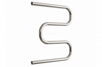 Водяной полотенцесушитель «M» без полочки, вакуумное - золотой хром, (3/4") 60/50
