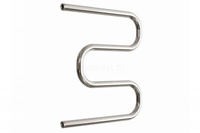 Водяной полотенцесушитель «M» без полочки, вакуумное - золотой хром, (3/4") 60/50