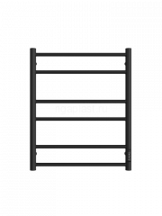 Полотенцесушитель электрический ДВИН L neo 60/50, черный матовый, с диммером, арт. 4656759179144