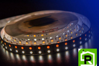 Лента светодиодная LUX, 5050, 120 LED/м, 28,8 Вт/м, 24В, IP33, RGB + нейтральный белый (RGB+4000K)