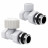 Набор термостатический прямой Royal Thermo Design 1/2" М30х1,5 (Белый)