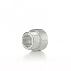 Удлинитель ELSEN НВ 1/2"×50 мм, латунь с оловянным покрытием (TIN), EBF13.12-50T