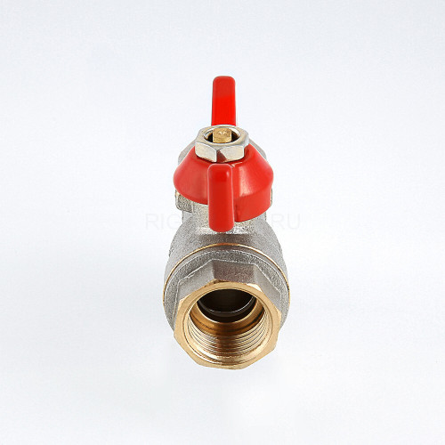 Кран шаровой VALTEC COMBI 1/2" ВР/ВР, с фильтром, бабочка (VT.293.N.04)