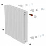 Дизайн-радиатор Shift Q30 VC2050 - 08 секций, нижнее подключение RAL9016 Royal Thermo