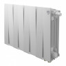 Радиатор биметаллический Royal Thermo PianoForte 300 Bianco Traffico 8 секций, нижнее подключение VDR80