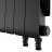 Радиатор биметаллический Royal Thermo Infinity 500 Noir Sable 6 секций, нижнее подключение VR80
