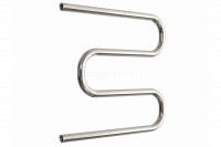 Водяной полотенцесушитель «M» без полочки, вакуумное - золотой хром, (3/4") 60/60