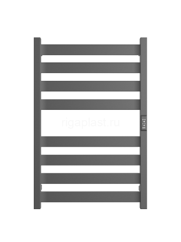 Полотенцесушитель электрический ДВИН G plaza neo 80/50, графит, с диммером, арт. 4657801243226