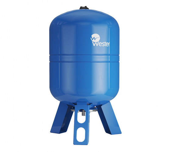 Гидроаккумулятор Wester Premium WAV 50 л 10 бар, контрфланец из нержавеющей стали