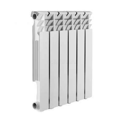 Радиатор алюминиевый Smart Install Easy One 500 8 секций, боковое подключение