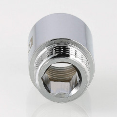 Удлинитель резьбовой хромированный VALTEC 3/4" x 80 мм, VTr.198.C.0580