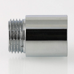 Удлинитель резьбовой хромированный VALTEC 3/4" x 80 мм, VTr.198.C.0580