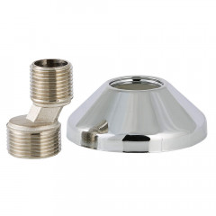 Эксцентрик с декоративной чашкой VALTEC 3/4" x 1/2", 25 мм, VTr.670.N.0504