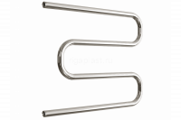 Водяной полотенцесушитель «M» без полочки, вакуумное - золотой хром, (3/4") 60/70