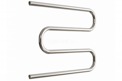 Водяной полотенцесушитель «M» без полочки, вакуумное - золотой хром, (3/4") 60/70