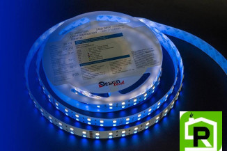 Лента светодиодная LUX, 5050, 120 LED/м, 28,8 Вт/м, 24В, IP33, RGB + холодный белый (RGB+6000K)