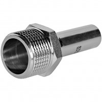 Вставка переходная STOUT НПр-НР, 15 мм x 3/4 дюйма, из нержавеющей стали, SSS-2024-001534