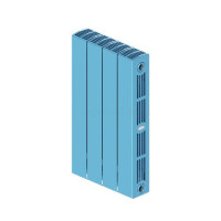 Радиатор биметаллический RIFAR SUPReMO 500 4 секции, боковое подключение (сапфир)