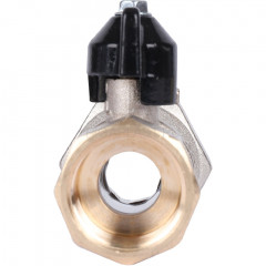 Кран шаровой STOUT с накидной гайкой, 3/4"×1", ВР, ручка «бабочка», SVB-0009-002025