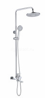 Душевая система HANSEN H33032, с тропическим душем, хром