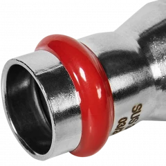 Муфта переходная ROMMER НПр 28 x 18 мм из нержавеющей стали, RSS-0020-002818
