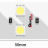 Лента светодиодная LUX, 5050, 120 LED/м, 28,8 Вт/м, 24В, IP33, Теплый белый (3000K)