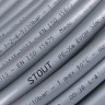 Труба универсальная из сшитого полиэтилена PEх-a 16х2,2, бухта 500 метров STOUT SPX-0001-501622