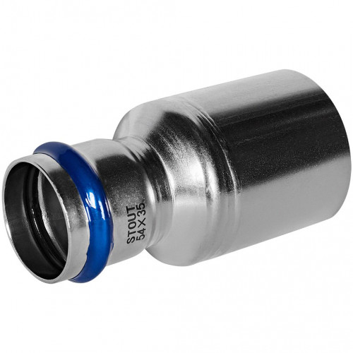 Муфта переходная STOUT НПр-ВПр, 54 x 35 мм, из нержавеющей стали, SSS-2020-005435