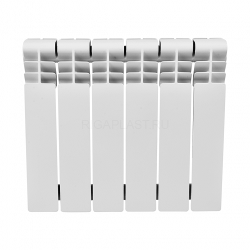 Радиатор алюминиевый Smart Install Easy One 350 8 секций, боковое подключение