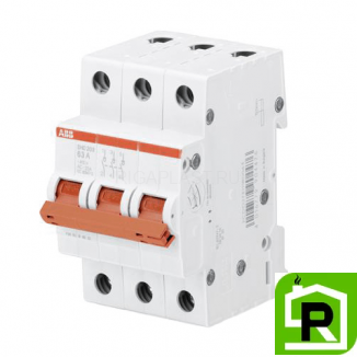 Рубильник ABB SHD203/25 3Р 25А