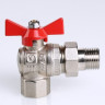 Кран шаровой VALTEC BASE угловой с полусгоном 1" VT.228.N.06