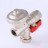 Кран шаровой VALTEC 1/2" ВР/ВР, с фильтром, с редуктором давления (VT.300.N.04)