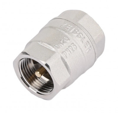 Клапан обратный ZEISSLER 1 1/2", никелированный