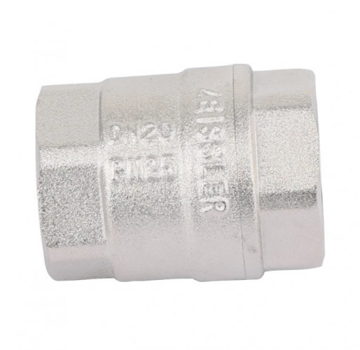 Клапан обратный ZEISSLER 1 1/2", никелированный