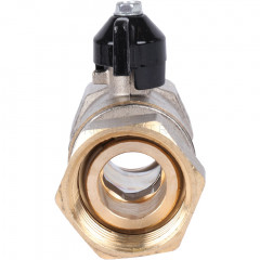 Кран шаровой STOUT с накидной гайкой, 1"×1", ВР, ручка «бабочка», SVB-0009-000025