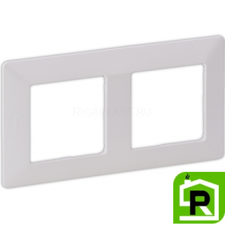 Рамка Legrand Valena Life 2 поста Белая 754002
