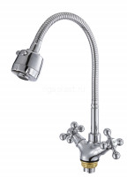 Смеситель для кухни HANSEN H52050, с гибким изливом, хром