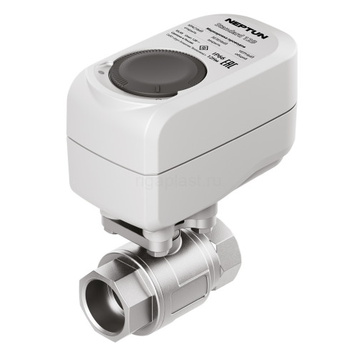 Кран шаровый с электроприводом Neptun Standart 220 В 1/2"