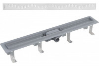 Душевой трап (лоток) AlcaPlast APZ8-Simple 950M с решеткой и опорами