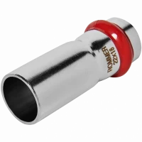 Муфта переходная ВПр-НПр 22х18 из стали нержавеющей, прессовой ROMMER