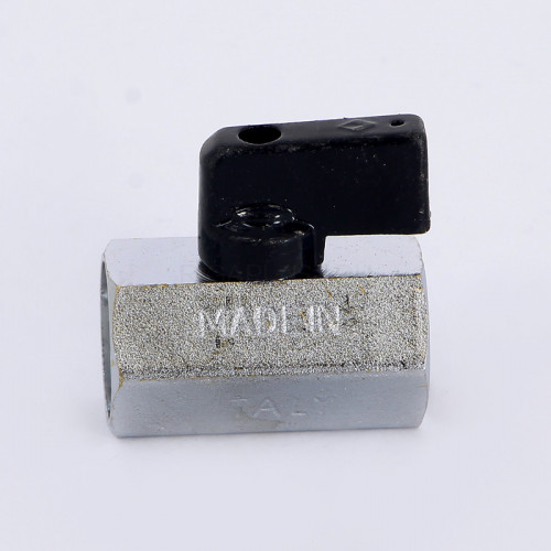 Кран шаровой мини ВВ 1/2" Bugatti