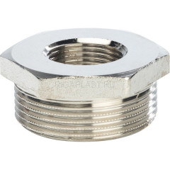 Футорка STOUT 1"×1/2", никелированная, SFT-0029-000112