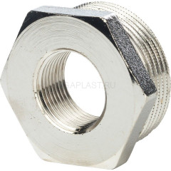 Футорка STOUT 1"×1/2", никелированная, SFT-0029-000112